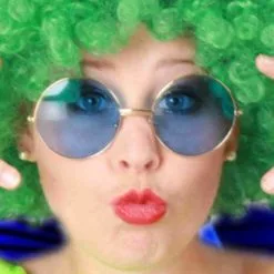 Bril Blauw Lennon Jumbo