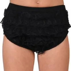 Kanten Broek Zwart Kind