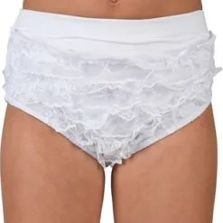 Kanten Broek Wit Kind