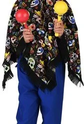 Poncho Day Of The Dead