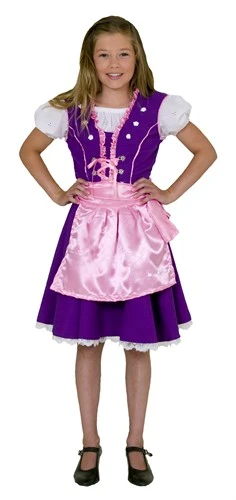 Dirndl Kirsten Oktoberfeest (2-dlg) Jurk, Schort(blouse Zit Vast Aan Jurk)