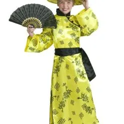 Chinees Meisje (satijn) (jurk/sjerp)