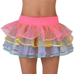 Petticoat Multi Pailletten