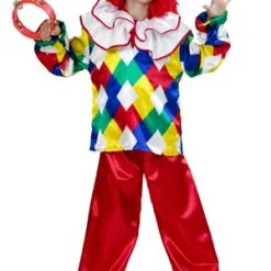 Clown Peppo 3-dlg (blouse,broek,pet)