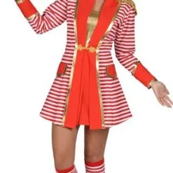 Jas Strepen Rood / Wit