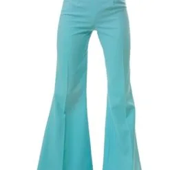 Broek 70-er Jaren Turkoois (dames)