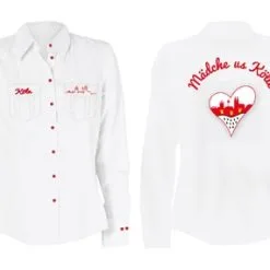 Blouse Wit Kölle Hart-Skyline