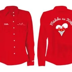 Blouse Rood Kölle Hart-Skyline