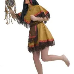 Apachi (jurk/ceintuur) (suédine)