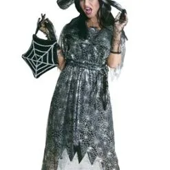 Spinnenjurk (jurk/ceintuur) (fluweel)