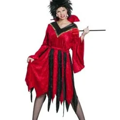 Duivelin Halloween (jurk,ceintuur)