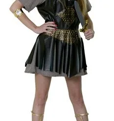 Gladiator Girl Aleda ( Jurk,hoofdband)