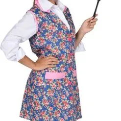 Schoonmaakster Roze 2-dlg