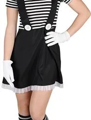 Jurkt Gestreept Zwart/wit