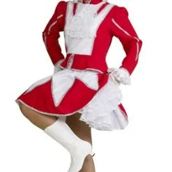 Dansmarietje Rood/wit 2-dlg