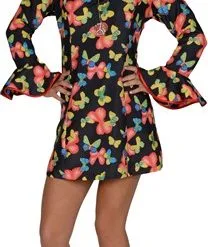 Jurk Vlinder Multi (jurk,hoofdband)