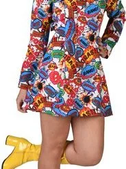 Jurk Popart (jurk,hoofdband)