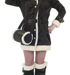 Vliegeniersvrouw (2-dlg) Jurk,ceintuur