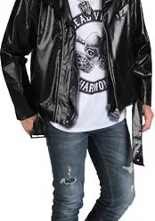 Jas Zwart (imitatie)