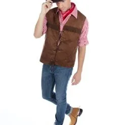 Cowboy Vest Bruin