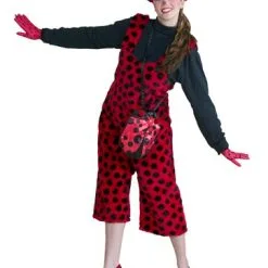 Tuinbroek Lieveheersbeestje (pluche)