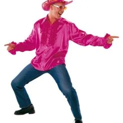 Blouse Met Ruches Pink