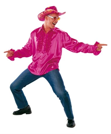 Blouse Met Ruches Pink