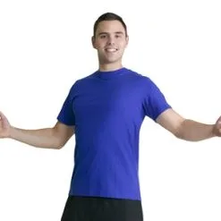 T-shirt Kobalt Blauw