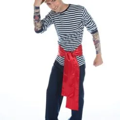 Gestreept Shirt Blauw/wit