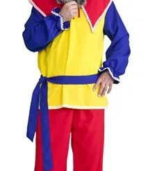 Dwerg(bovendeel/broek/ceintuur/muts)(mannen-maat)