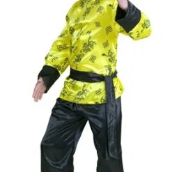 Chinees (satijn) (broek/blouse/sjerp)