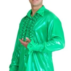 Showblouse Lichtgroen