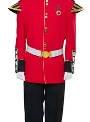 Uniformjas Rood Met Riem