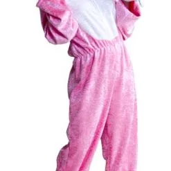 Paashaas Roze/wit (mannen-maat)