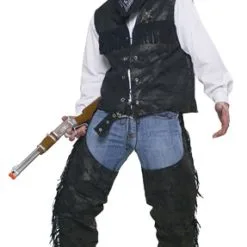 Cowboy Broek De Luxe Zwart