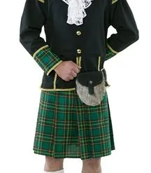 Schot Highland 4-dlg (jas,rok,muts,befje)