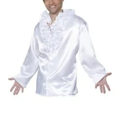 Blouse Met Ruches Wit