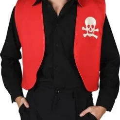 Vest Piraat Rood