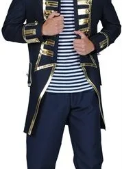 Jas Garde Donkerblauw/goud