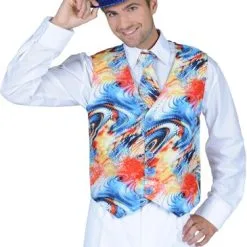 Vest Flower Power Sky