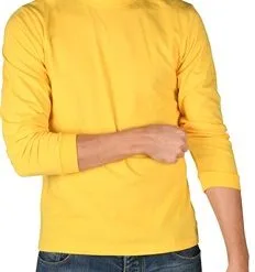 Shirt Geel (lange Mouwen)