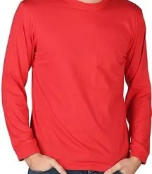 Shirt Rood (lange Mouwen)